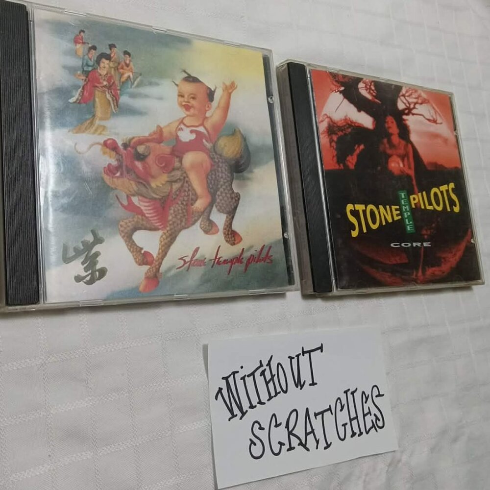 2 X CD Stone Temple Pilots: "Core" 1992 "Purple" 1994